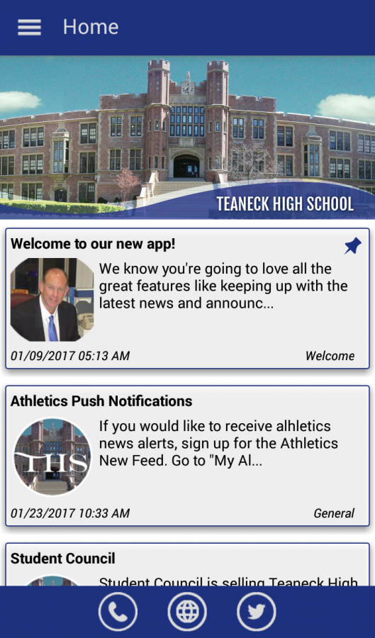 Teaneck+High+School+Unveils+its+New+App